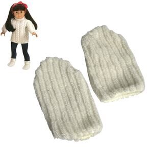 American Girl Doll Socks Apres Ski Outfit Accessory Knit Thick Winter Boot Socks